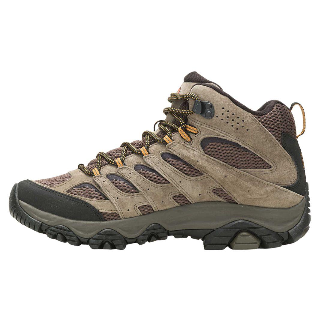 Merrell Men's Moab 3 Mid Hiking Boots - Walnut